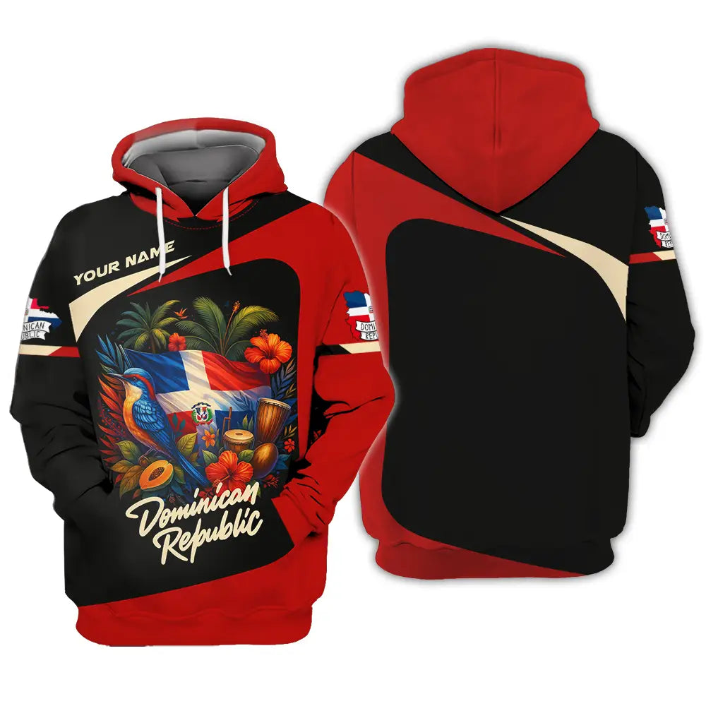 Unisex Shirt - Custom Dominican Republic Shirt Hoodie / S T-shirt