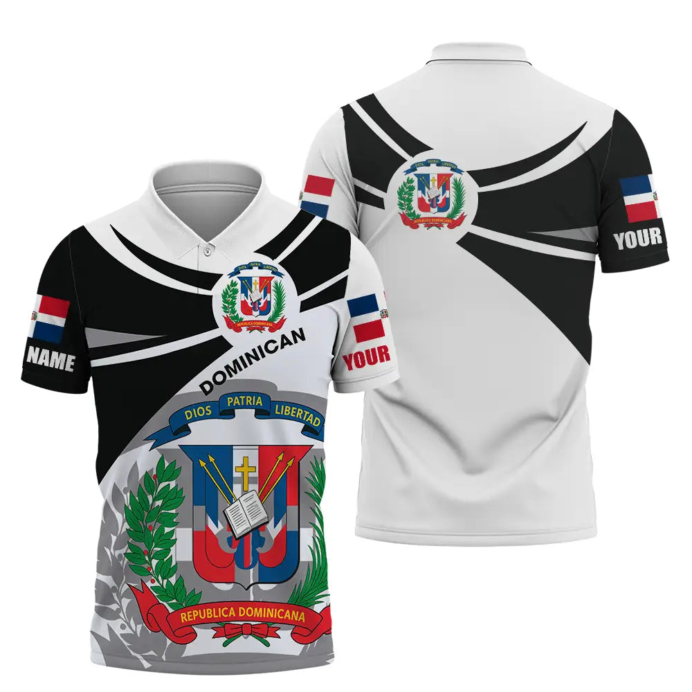 Unisex Shirt - Custom Republic Dominican Shirt Polo Shirt / S T-shirt