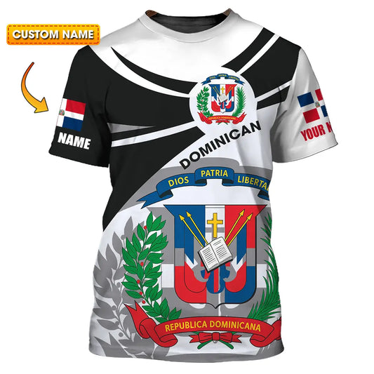 Unisex Shirt - Custom Republic Dominican Shirt T-shirt
