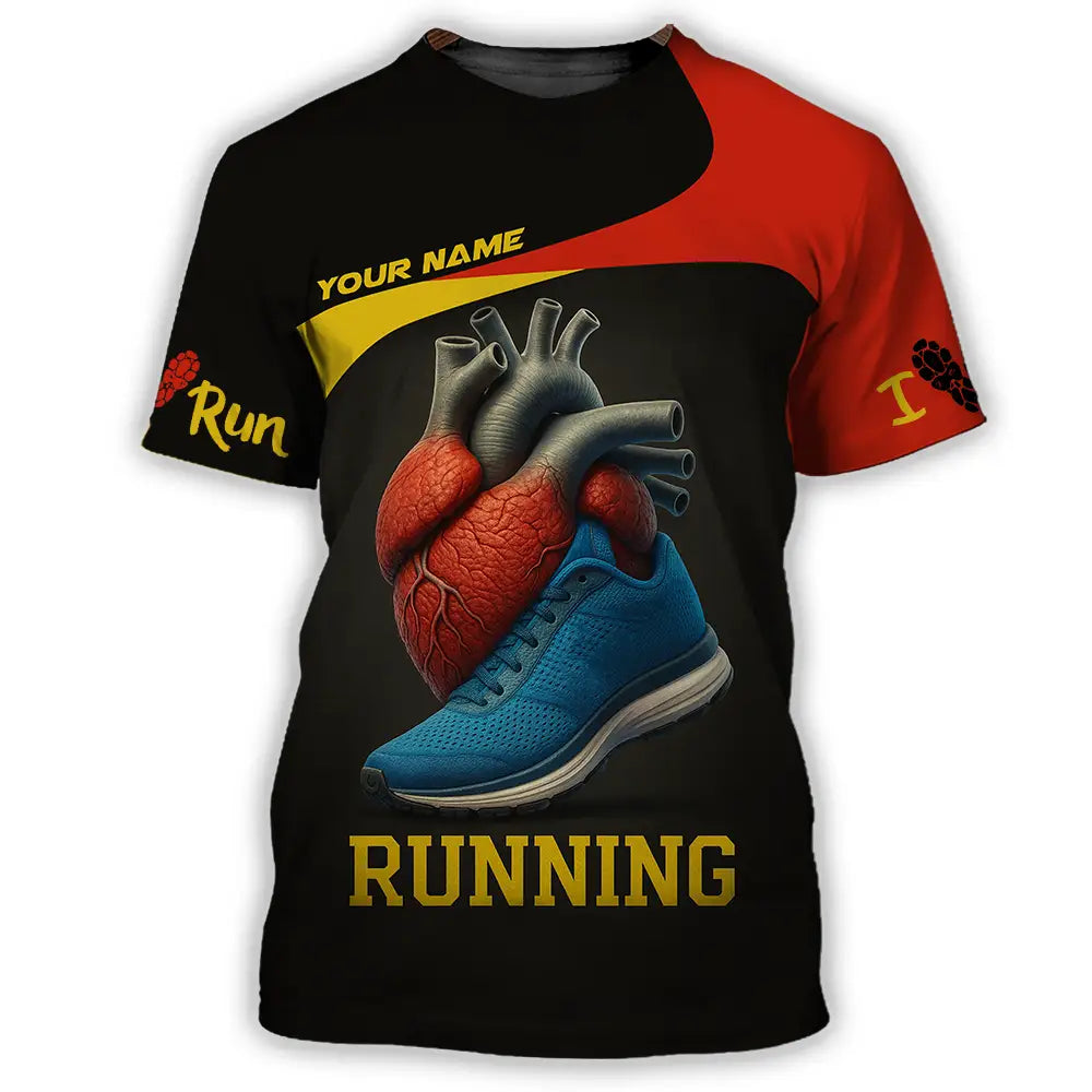 Unisex Shirt - Custom Running Lover Runner Shirt T-Shirt / S T-shirt