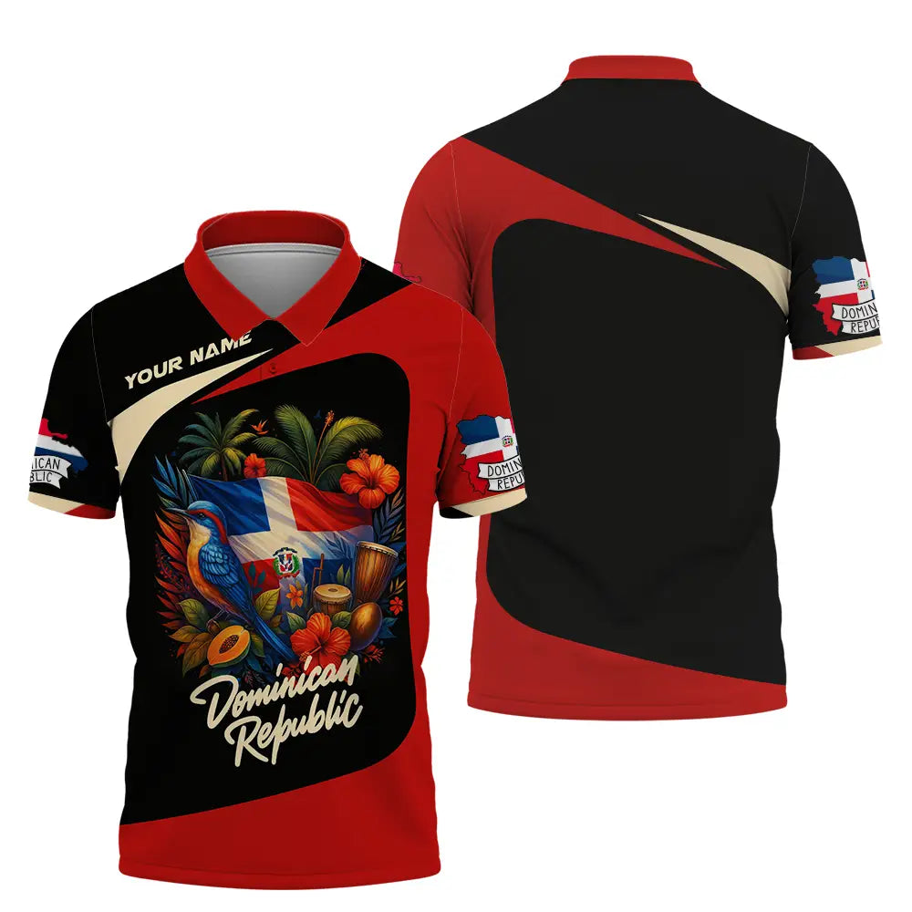 Unisex Shirt - Custom Dominican Republic Shirt Polo Shirt / S T-shirt