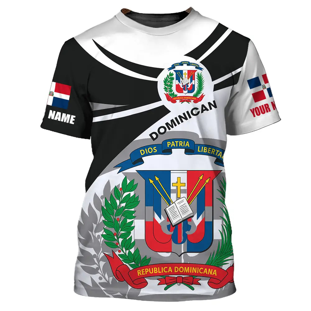 Unisex Shirt - Custom Republic Dominican Shirt T-Shirt / S T-shirt